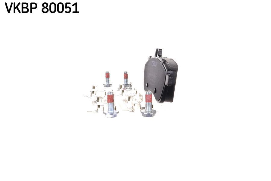 Jogo de 4 pastilhas de travão SKF ref. VKBP 80051